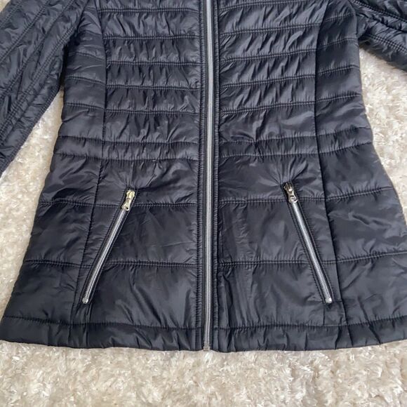 Guess Black Quilted Jacket - Picture 6 of 14